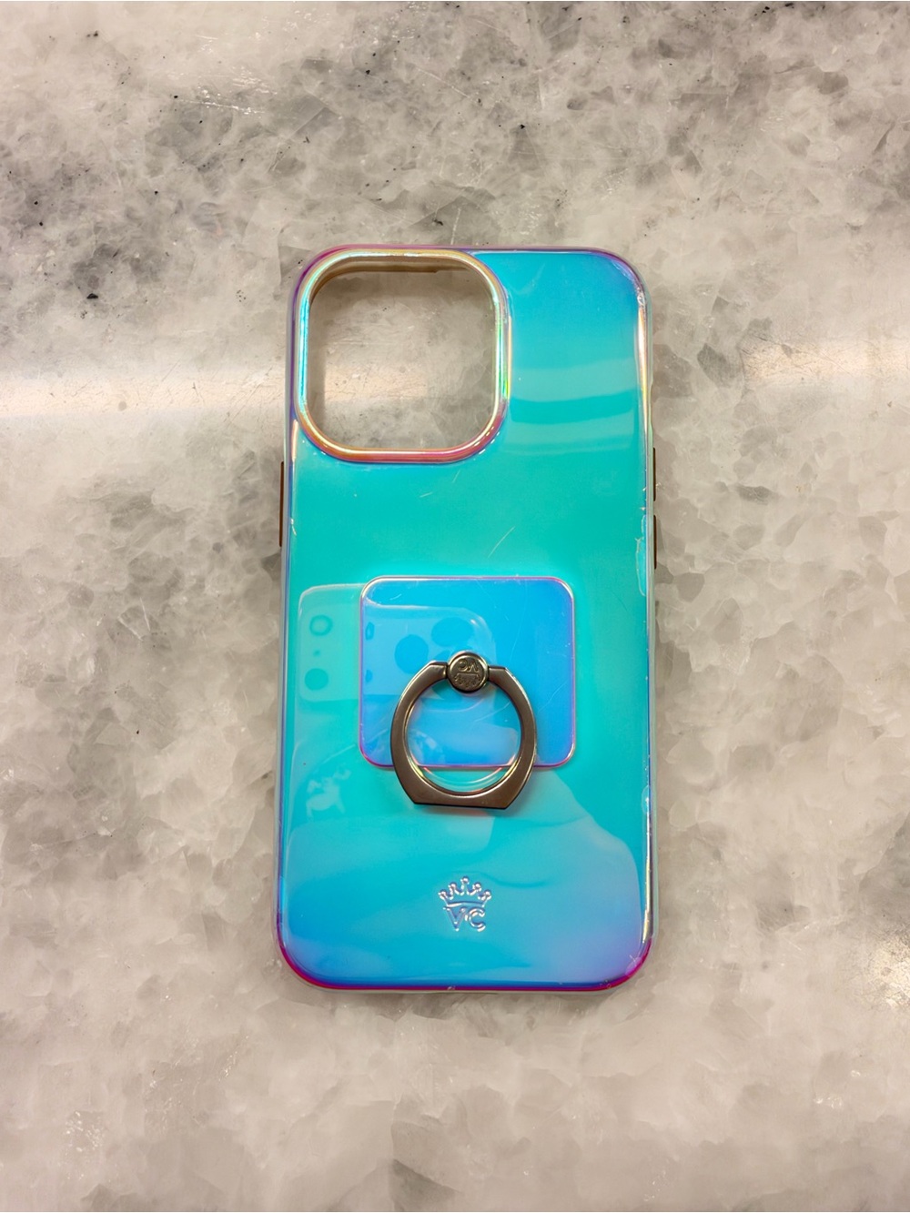Velvet Caviar iPhone 13 Pro Case - Nebula Style W/ matching phone ring